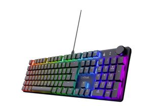 8713439249118 - GXT866 TORIX MECHANICAL Kabelgebunden Gaming-Tastatur Deutsch QWERTZ Schwarz Beleuchtet