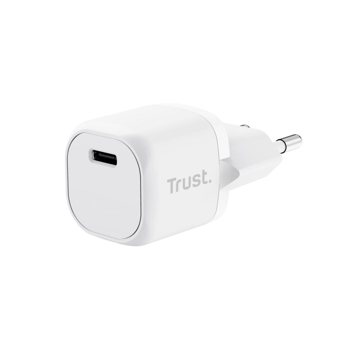 8713439252057 - 0 Maxo Ultrakleines USB-C-PD-Ladegerät mit 20 W - Weiß EU