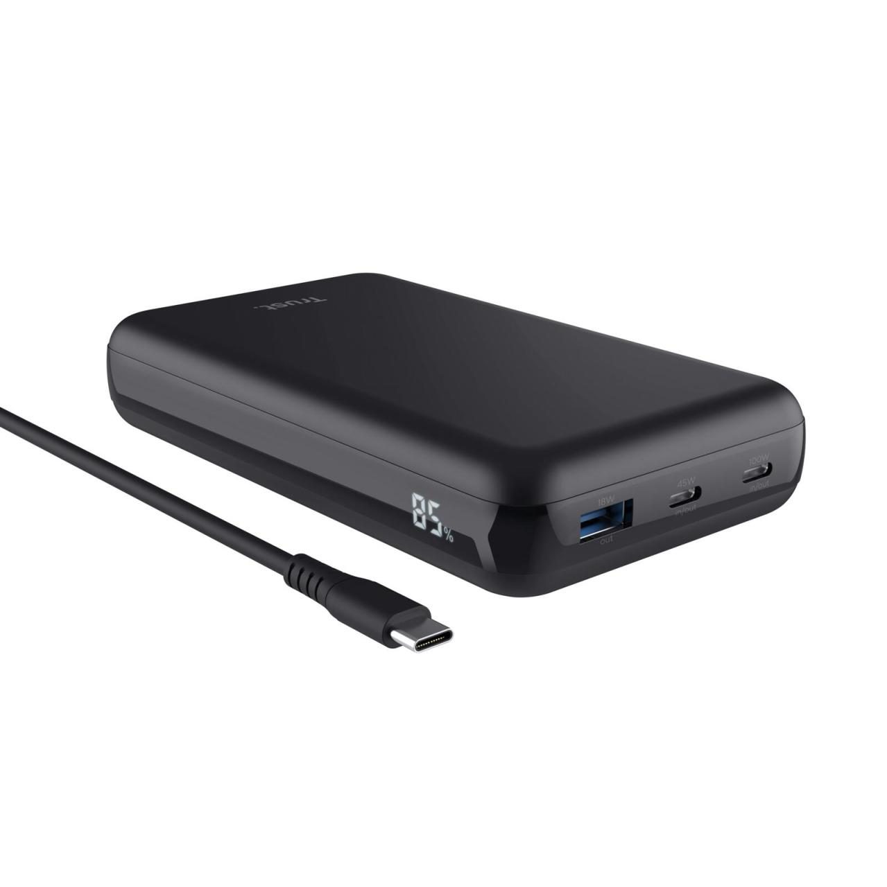 8713439252408 - Laro 100W Powerbank (Akku) - schwarz - 20000 mAh