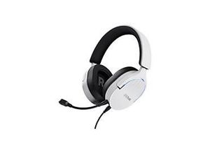 8713439253023 - Gaming -Headset mit Mikrofonvertrauen GXT 490 Weiß schwarzer mehrfarbiger Schwarz Weiß