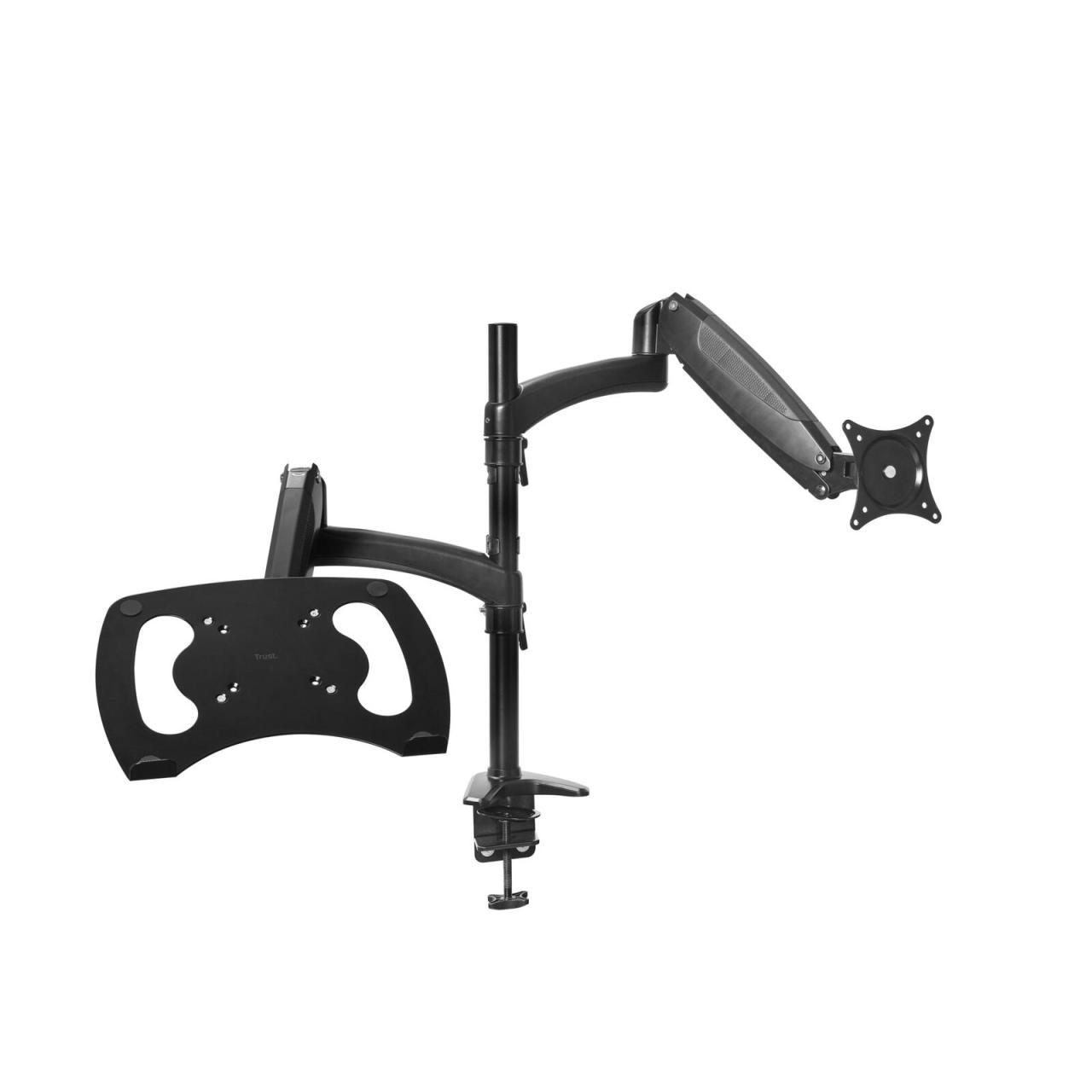 8713439253375 - 0 Mara Monitor und Laptop-Arm - Schwarz