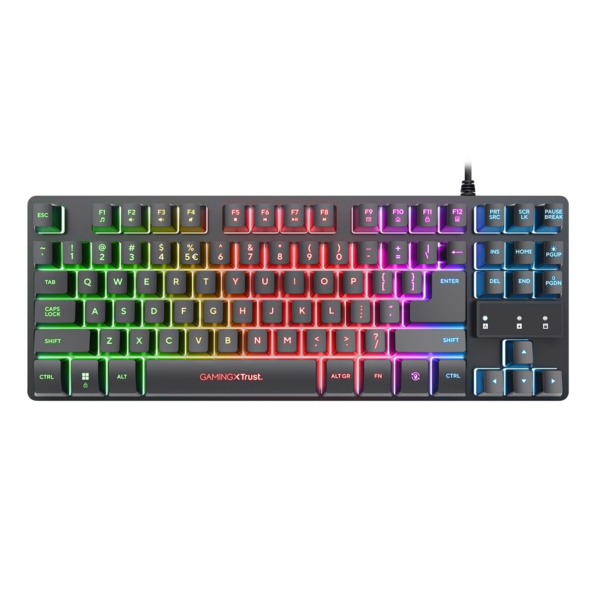 8713439256154 - Tastaturvertrauen GXT780 Schwarz 8713439256154 - Tastaturvertrauen GXT780 Schwarz