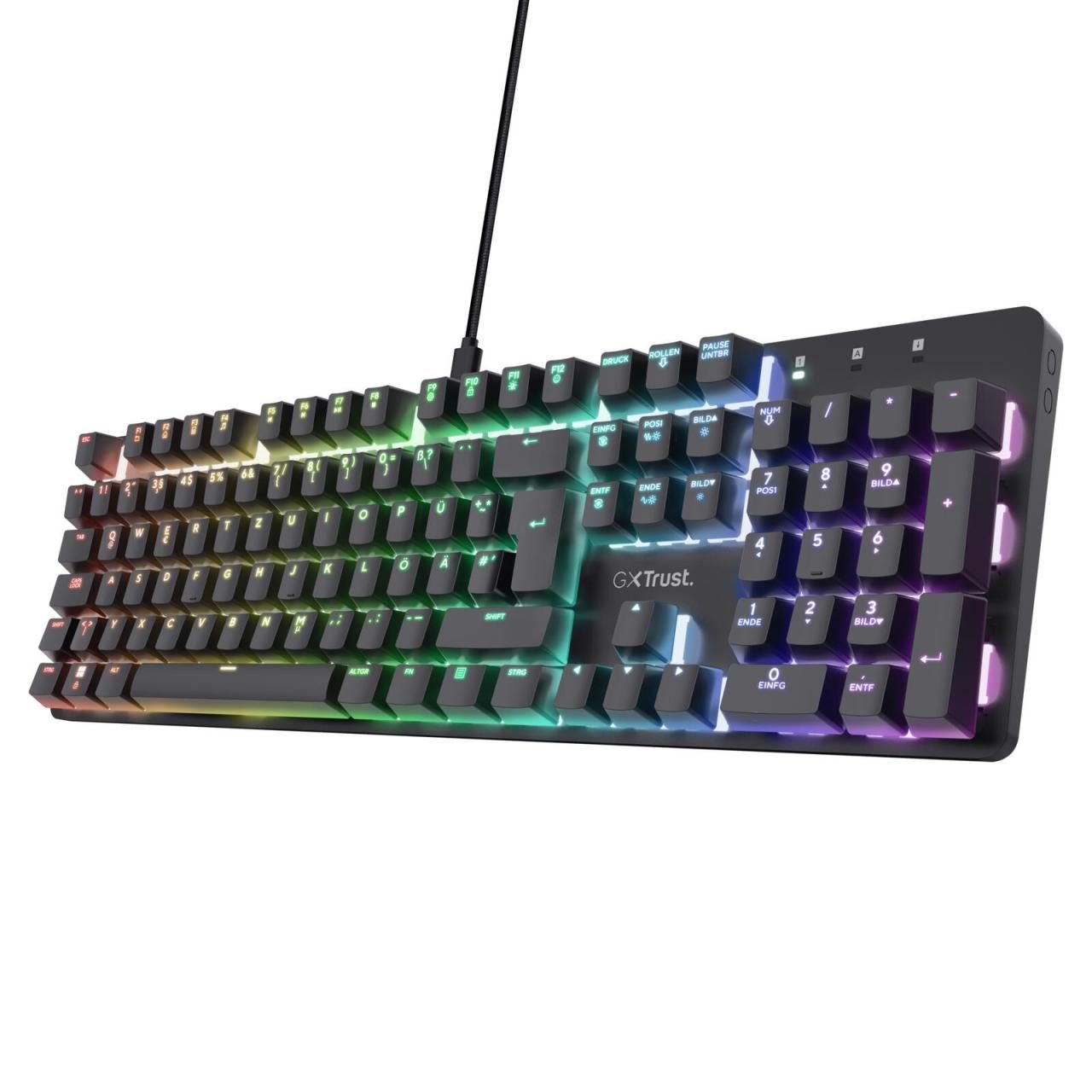 8713439256789 - GXT 871 Zora Mechanische Gaming-Tastatur DE Layout