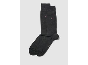 8713537477727 - Übergröße  Tommy Hilfiger Socken Doppelpack in Anthrazit