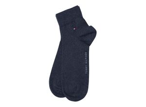 8713537926782 - Übergröße  Tommy Hilfiger Sportliche Sneakersocken im Doppelpack in Blau