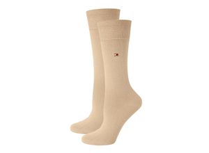 8713537990868 - Übergröße  Tommy Hilfiger Socken Doppelpack in Beige