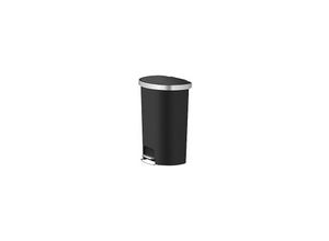 8713631198474 - EKO Treteimer Hana halbrund Volumen 55 l BxHxT 365 x 670 x 480 mm schwarz