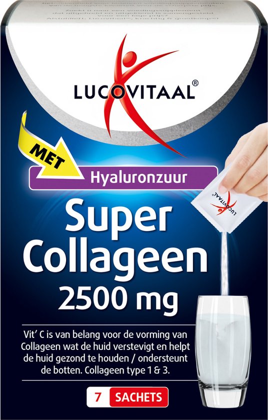 8713713090283 - Lucovitaal Super Collagen Sachets 2500 mg 7 Sachets 8713713090283 - Lucovitaal Super Collagen Sachets 2500 mg 7 Sachets