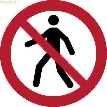 8713739325932 - Djois Warnschild Für Fußgänger verboten Klebstoff einschraubbar PP (Polypropylen) 20 (B) x 014 (H) cm 3 Stück 8713739325932 - Djois Warnschild Für Fußgänger verboten Klebstoff einschraubbar PP (Polypropylen) 20 (B) x 014 (H) cm 3 Stück