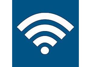 8713739330936 - Djois Warnschild Wifi-Symbol Klebstoff einschraubbar PP (Polypropylen) 15 (B) x 014 (H) cm