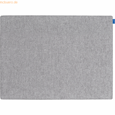 8713797092395 - Akustik-Pinboard Board Up Absorptionsklasse C Stärke 24 mm Textil & Recycling-PET grau B 500 x H 750 mm