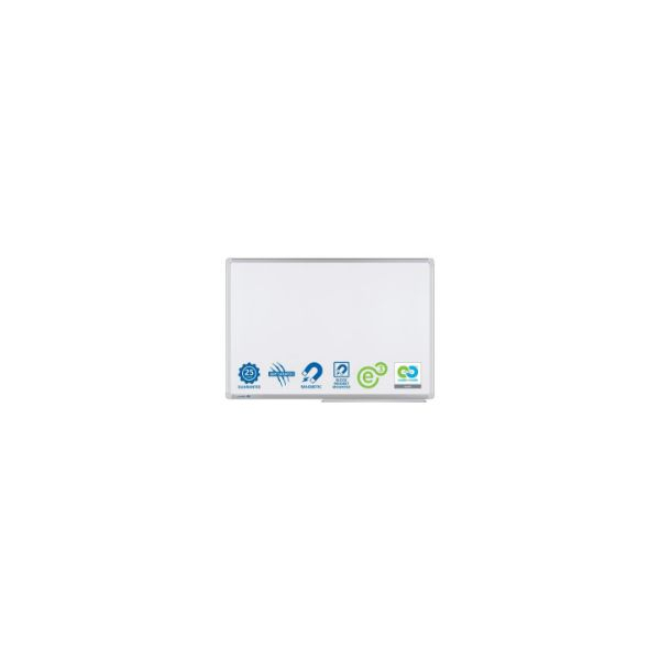 8713797105286 - Whiteboard UNITE PLUS magnetisch Markerablage B 2400 x T 126 x H 1200 mm emaillierter Keramikstahl weiß