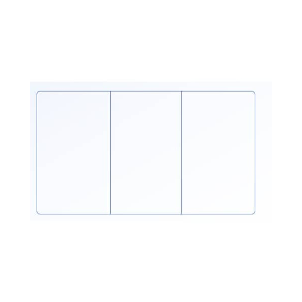 8713797108355 - Whiteboard Wall-Up LRC magnetisch Ecke links abgerundet B 595 x T 23 x H 2000 mm emaillierter Stahl weiß