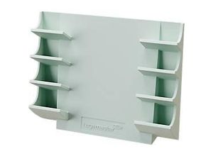 8713797108591 - Markerhalter Legamaster für Glasboards für 4 Marker Neodym-Magnet sage green