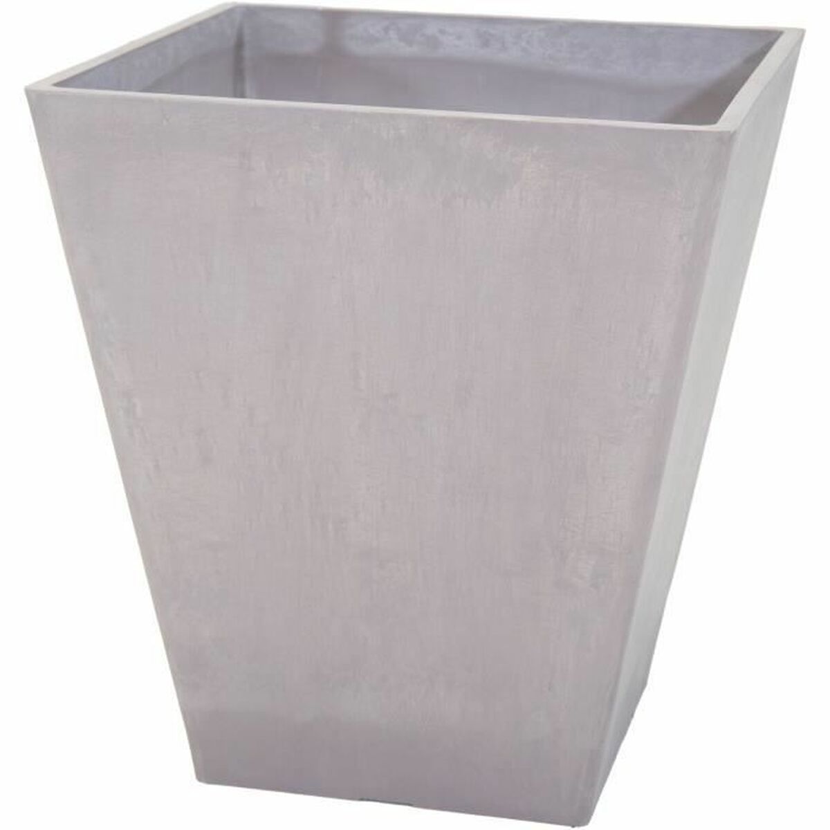 8714075302687 - Blumentopf Ecostone Square Braun Taupe Kunststoff Recycelter 48 x 57 cm