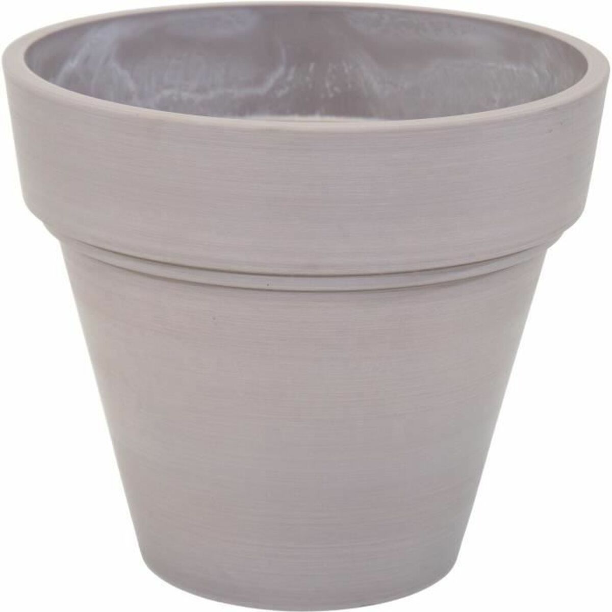 8714075303998 - Blumentopf Ecostone Planter Braun Taupe Kunststoff Recycelter 35 cm 38 x 38 x 68 cm 35 x 30 cm