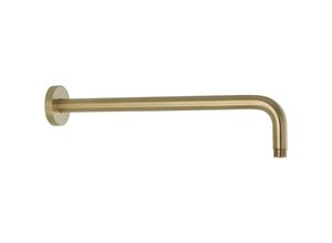 8714175987616 - Ben Sanitair - Ben Round Duscharm 40 cm Gold - Gebürstet Messing