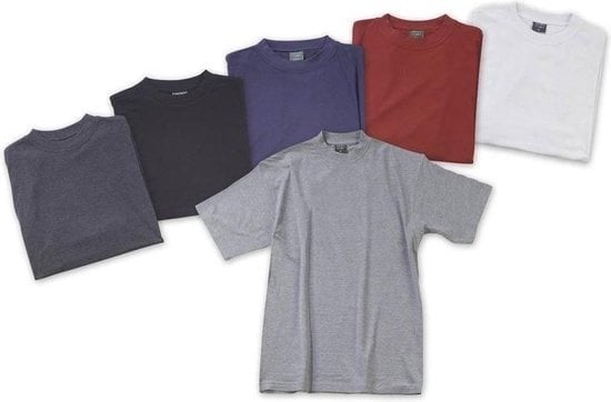 8714256125647 - Westfalia Big Size T-shirt Baumwolle grau Größe L