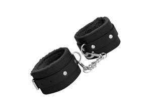 8714273927682 - Plush Leather Handcuffs