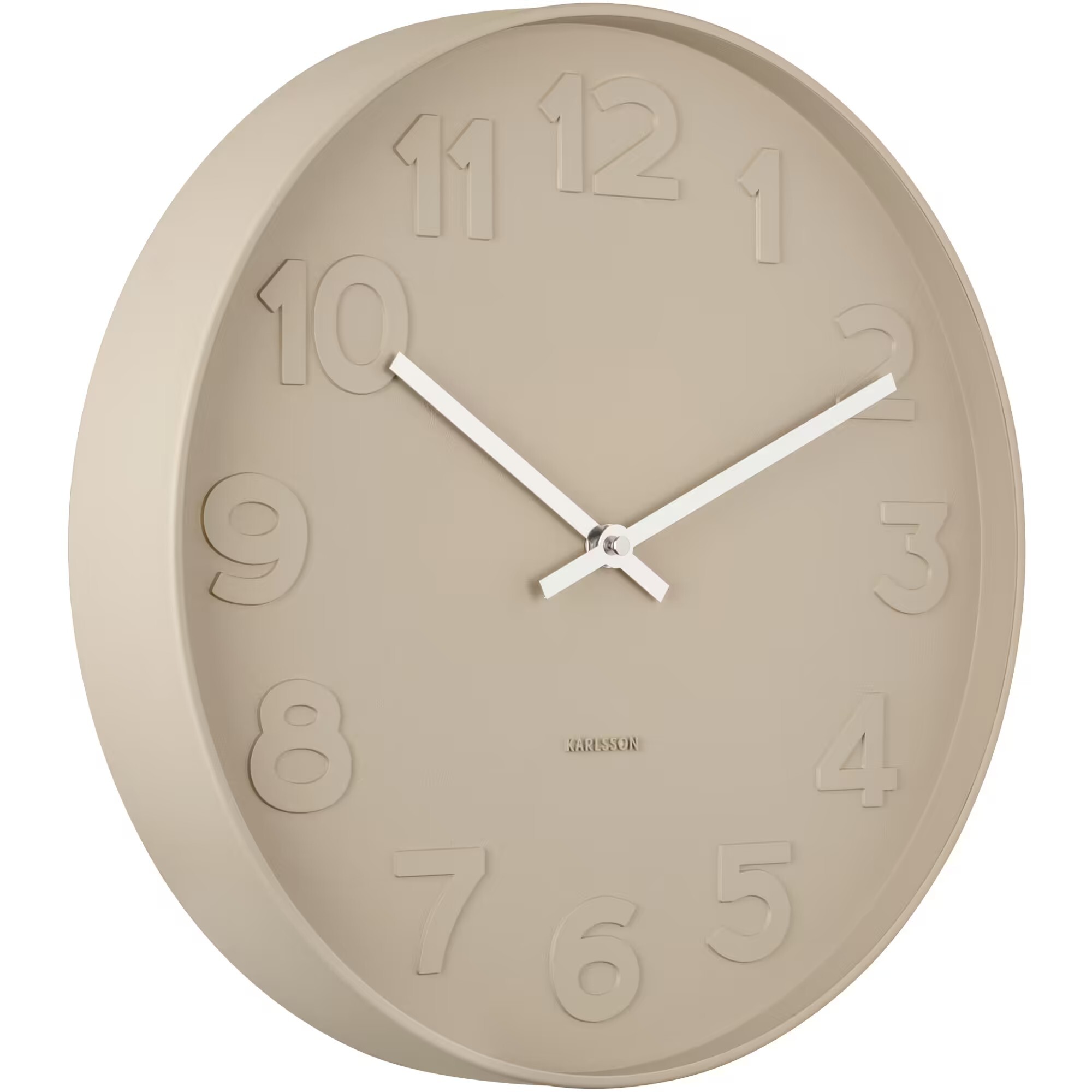 8714302136399 - Wanduhr Mr Brown Numbers