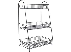 8714302138560 - Küchenregal aus Metall Tidy 30 x 20 x 45 cm