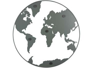 8714302139222 - Pt - Weltkarte aus Metall mit Magneten World Map