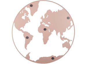 8714302139239 - Pt - Weltkarte aus Metall mit Magneten World Map