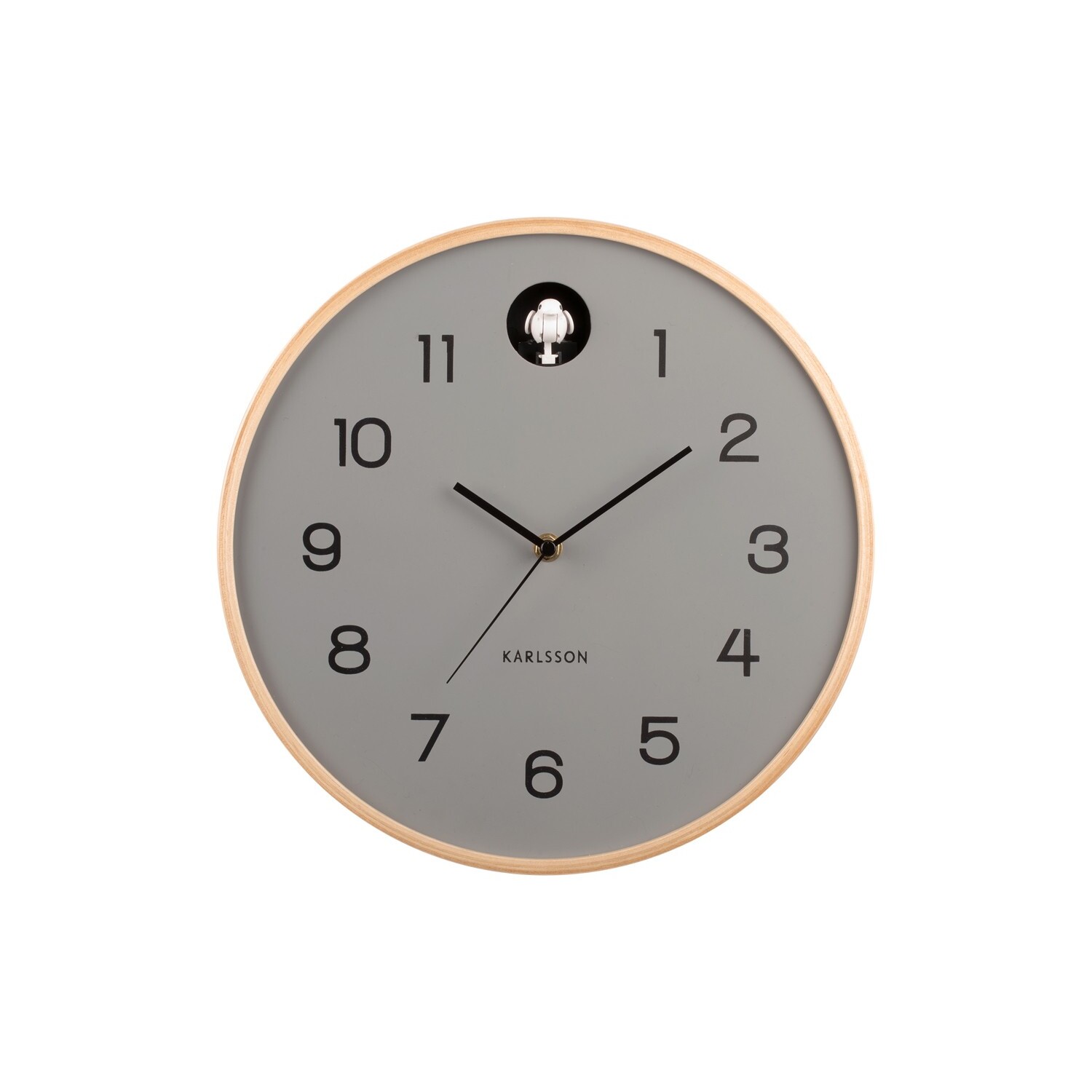8714302146954 - Wanduhr Birkenholz Natural Cuckoo