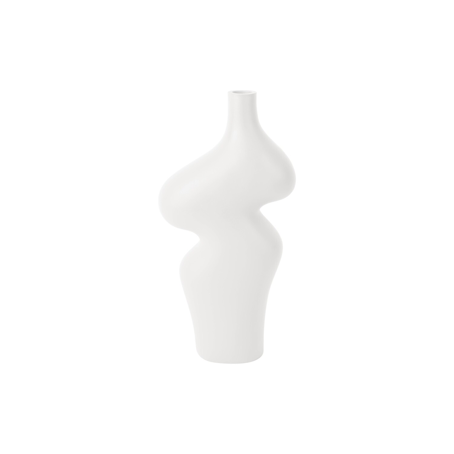 8714302147814 - Organisch gebogene Vase Modell aus Polyresin Large 8714302147814 - Organisch gebogene Vase Modell aus Polyresin Large