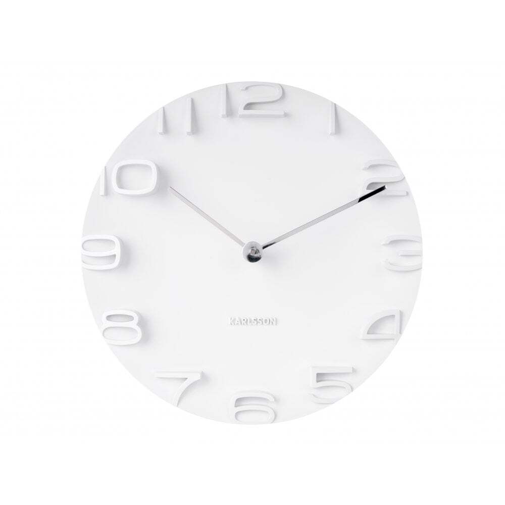 8714302426193 - Wanduhr mit verchromten Zeigern On The Edge