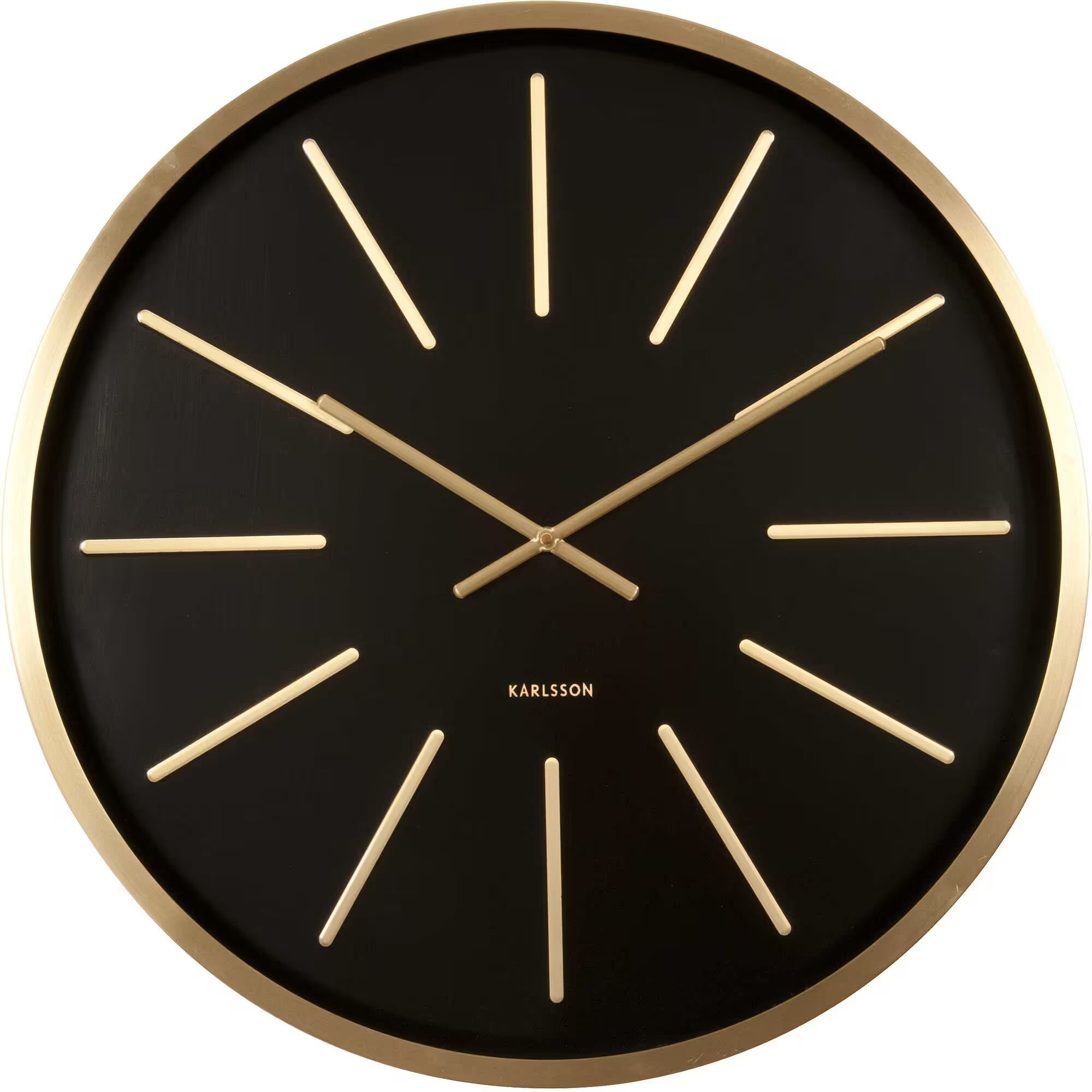 8714302590528 - Wanduhr Messing Maxiemus