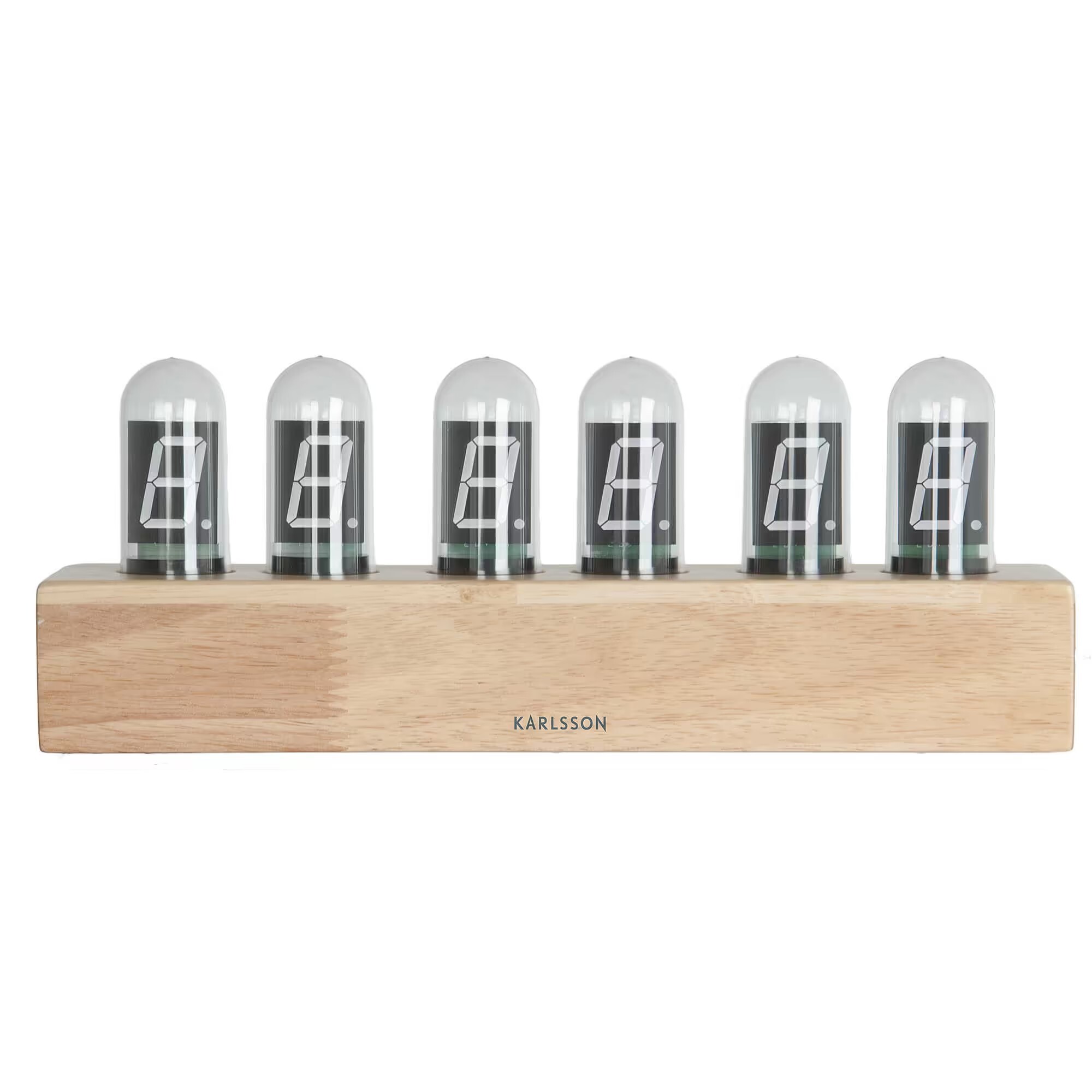 8714302604959 - Tischuhr Holzsockel Cathode 8714302604959 - Tischuhr Holzsockel Cathode