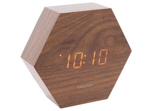 8714302618956 - - Wecker aus Holz Hexagon