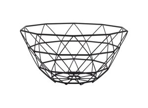 8714302627149 - Pt Living - Drahtförmiger Metall-Obstkorb Diamond 30 cm
