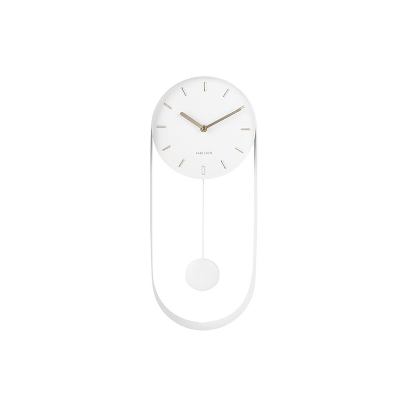8714302657375 - Wanduhr Stahl Pendulum Charm