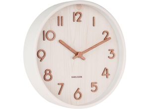 8714302658112 - Wanduhr aus Holz Pure 22 cm