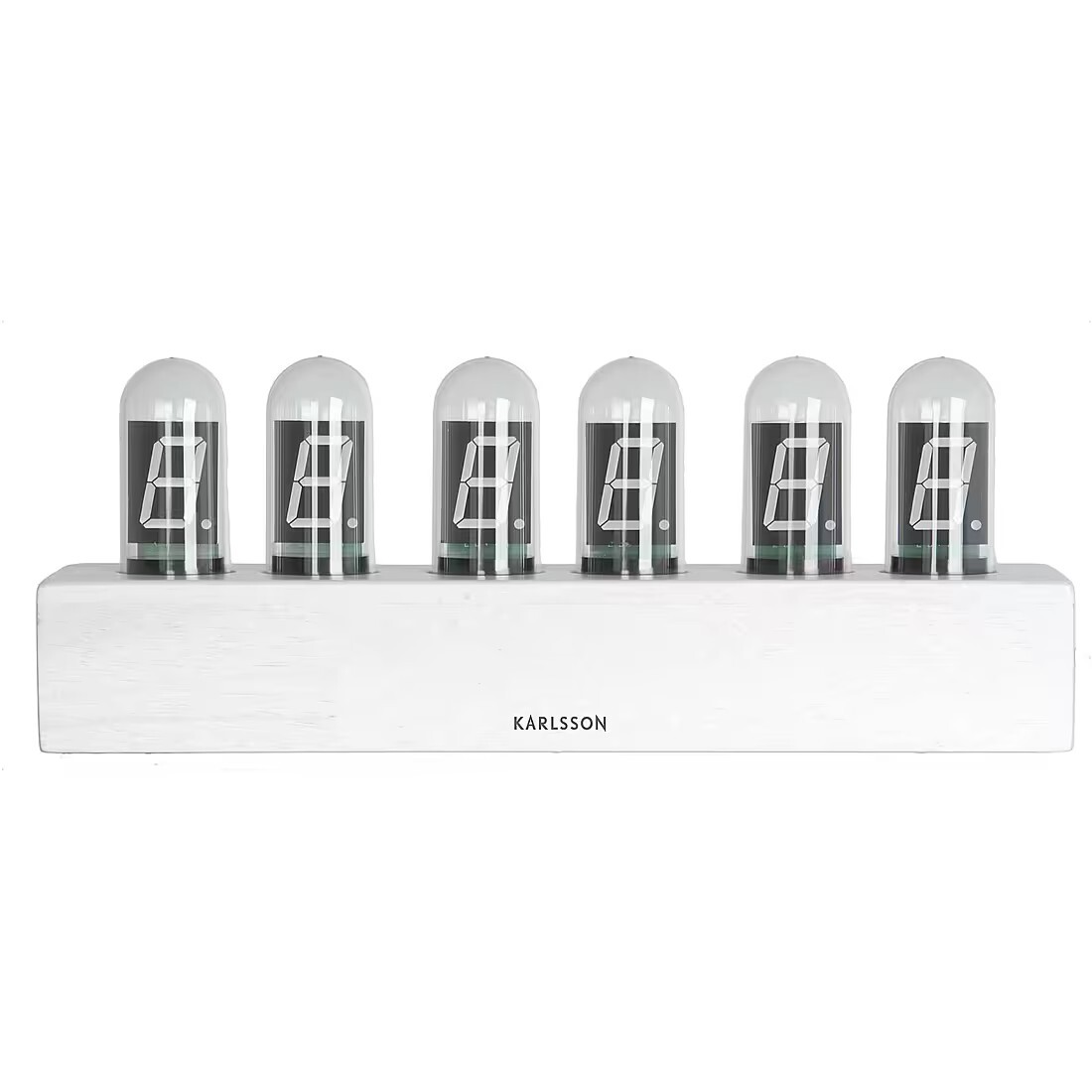8714302666407 - Tischuhr Sockel gebürsteter Stahl Cathode 8714302666407 - Tischuhr Sockel gebürsteter Stahl Cathode