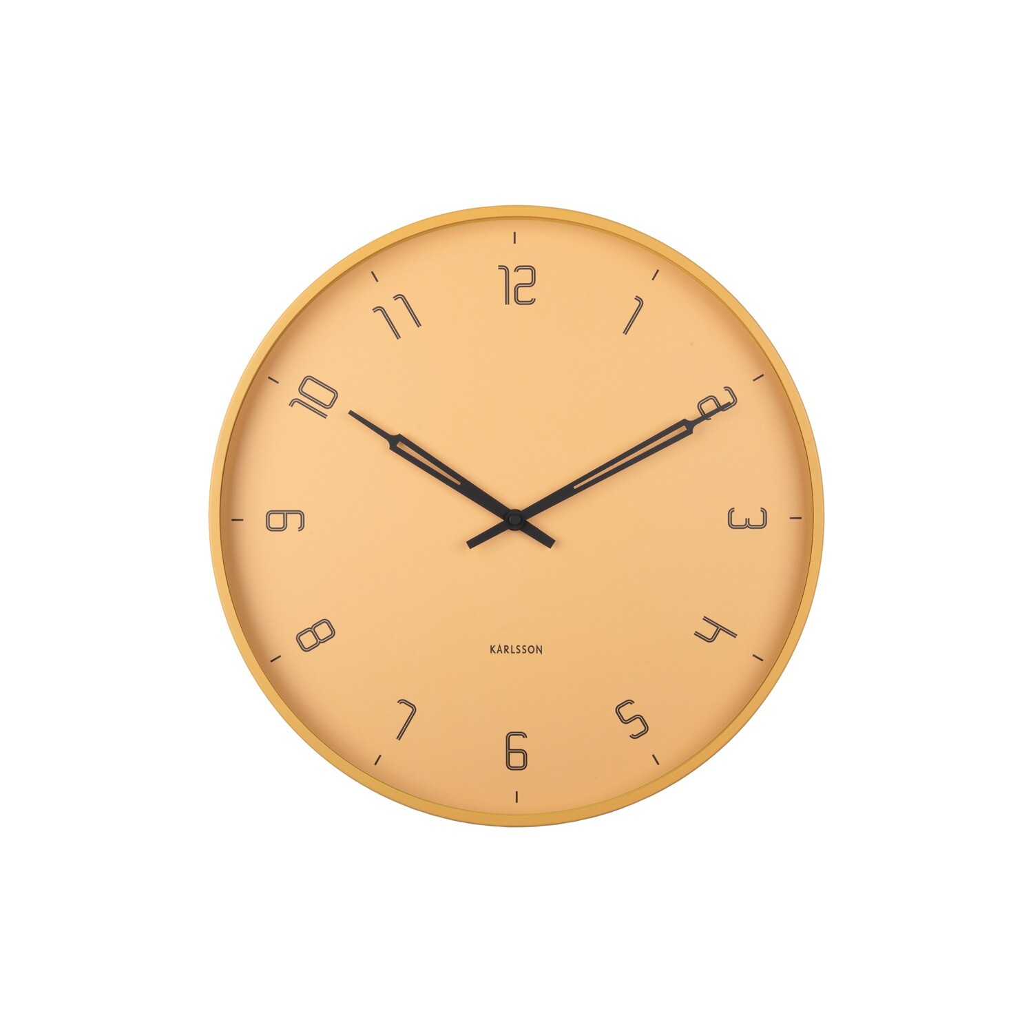 8714302733352 - Wanduhr aus Metall Stark