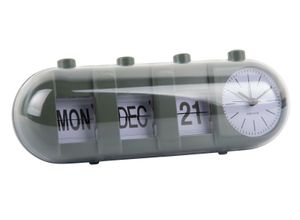 8714302763427 - KARLSSON Tischuhr Kalender Flip RETRO 8714302763427 - KARLSSON Tischuhr Kalender Flip RETRO