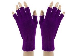 8714438285787 - Strick-Handschuhe lila