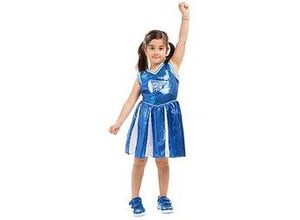 8714438752067 - Cheerleader Kleid Wild Chicks für Mädchen blau weiß