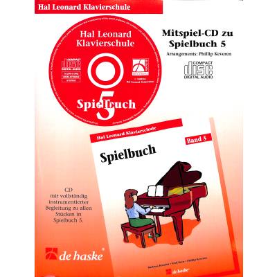 8714441001473 - Spielbuch 5 Hal Leonard Klavierschule