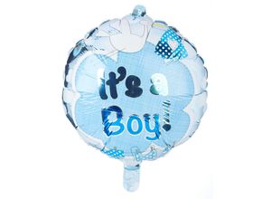 8714572631037 - Folienballon It&apos s a Boy 45 cm Ø