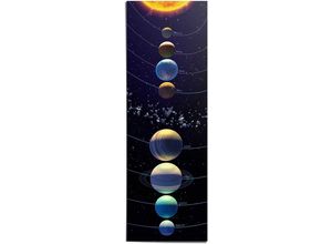 8714597552676 - Poster REINDERS Planeten des Universums Bilder Gr B H 53 cm x 158 cm 1 St schwarz Poster