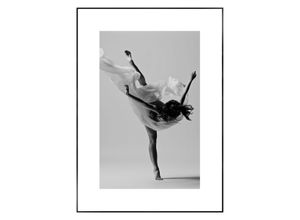 8714597576627 - Bild BALLET SILHOUETTE (BH 50x70 cm) BH 50x70 cm bunt Kunstdruck Gemälde Wandbild