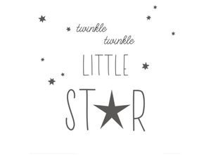 8714597579147 - Bild TWINKLE LITTLE STAR (BH 30x30 cm) BH 30x30 cm bunt Kunstdruck Gemälde Wandbild