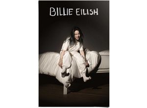 8714597590425 - Reinders! Poster »Poster Billie Eilish When We All Fall Asleep Where Do We Go?« Menschen (1 St) schwarz