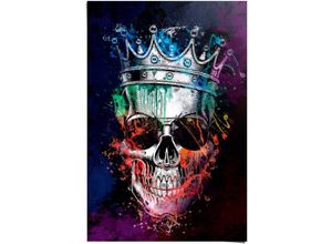 8714597623598 - Poster REINDERS Graffity Totenkopf Bilder Gr B H T 61 cm x 915 cm x 01 cm schwarz Poster