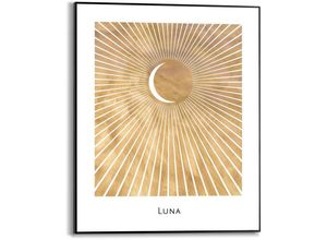 8714597625356 - Bild MOON (LBH 40x160x50 cm) LBH 40x160x50 cm bunt Kunstdruck Gemälde Wandbild