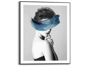 8714597625387 - Bild INCOGNITO BLUE (LBH 40x160x50 cm) LBH 40x160x50 cm bunt Kunstdruck Gemälde Wandbild